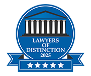 Lawyers of Distinction 2025 | 5 Stars